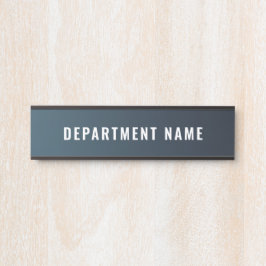 Letrero Para Puerta Rótulo de puerta de nombre de departamento