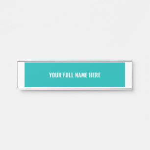 Letrero Para Puerta Rótulo de puerta de nombre personalizado personali
