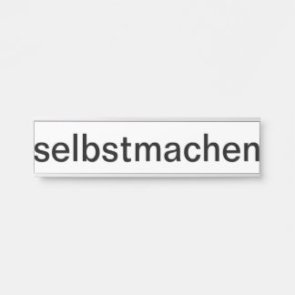 Letrero Para Puerta selber gestalten