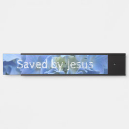 Letrero Para Puerta Señal de escritorio de puerta salvada por Jesús Cr