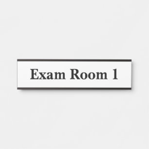 Letrero Para Puerta Señal de puerta de sala de examen de dentista de c