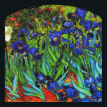 Letrero Para Puerta Van Gogh - Irises,<br><div class="desc">El famoso cuadro floral de Vincent van Gogh,  Irises.</div>