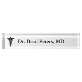 Letrero personalizado médico