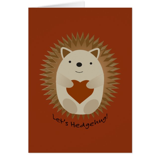 Lets Hedgehug Hegehog (Frente)
