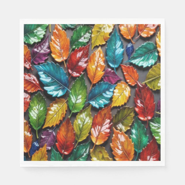 Let's Leaf - Servilleta de papel (Anverso)