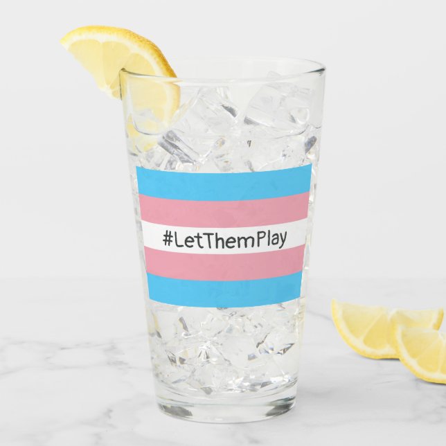 #LetThemPlay atletas transgénero transgénero bande (Anverso (hielo))