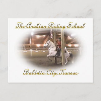 Levade con jinete, postal