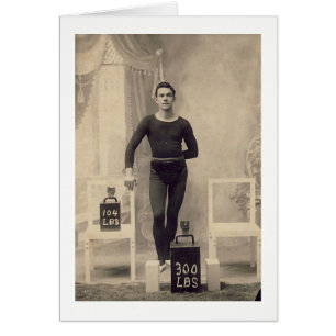Levantador de peso del vintage