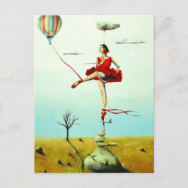 Levántame la postal Inspiradora de Ballerina