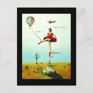 Levántame la postal Inspiradora de Ballerina