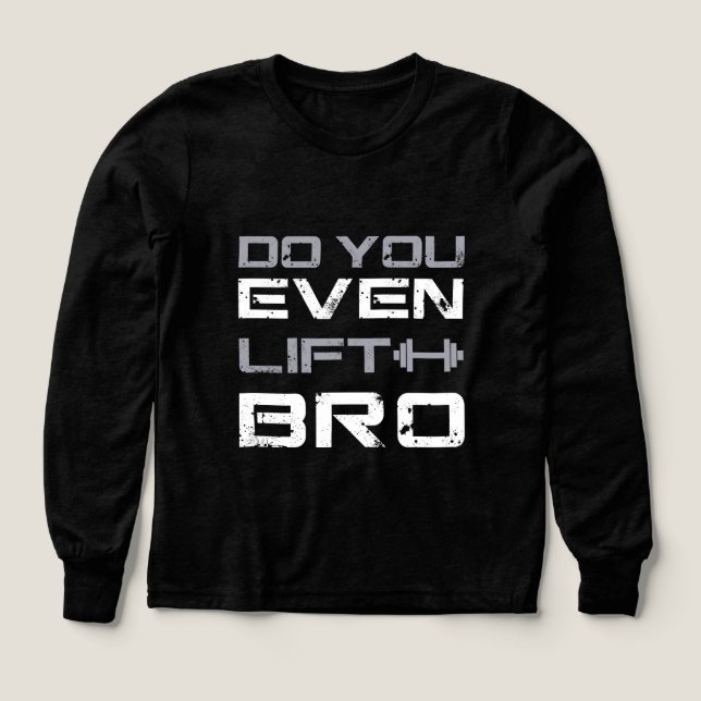 levantamiento bro Bro Divertido Gimnasio Tipografí (Diseño frontal)
