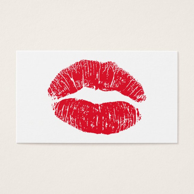 Levantamientos de besos rojos (Frente)