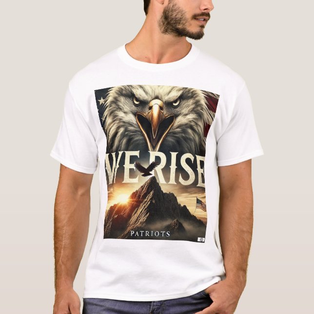 Levantamos camiseta de patriotas (Anverso)