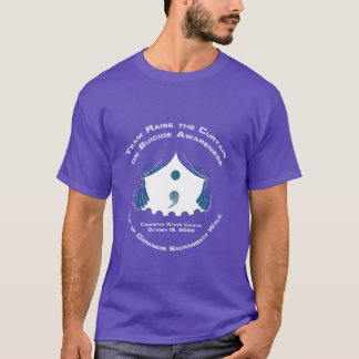 Levantar la camiseta de los hombres de la cortina