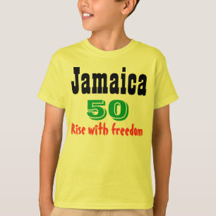 levantarse con camisetas de jamaica