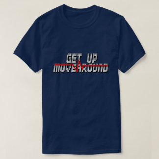 Levantarse en la camiseta de Workout