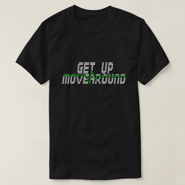 Levantarse en la camiseta de Workout (Diseño del anverso)