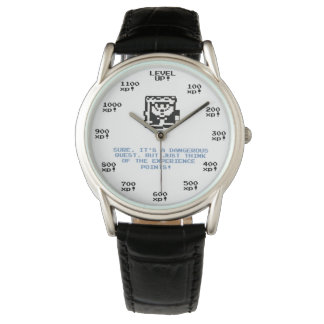 "¡Levántate!" divertido reloj de RPG de juegos ret