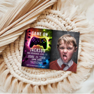 ¡Levántate! Invitación a la fiesta de cumpleaños d