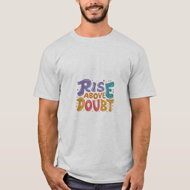 Levántate Sobre La Camiseta Inspiradora. (Anverso)