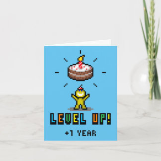 ¡Levántate! Tarjeta de cumpleaños