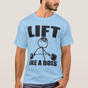 Levante como Boss - un Meme - camisa para los