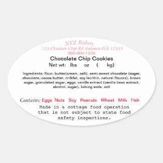 Ley de alimentos caseros de GEORGIA etiqueta merca