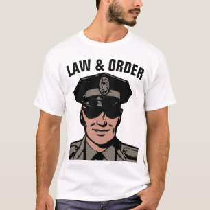 LEY POLICIAL DE LA COP Y CAMISETAS DE ORDEN
