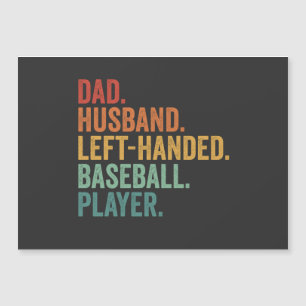 Leyenda de béisbol zurdo padre esposo 