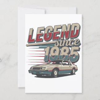 Leyenda de coches de época - Regalo de cumpleaños