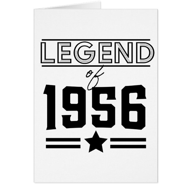 Leyenda de época de 1956 (Frente)