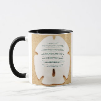 Leyenda de la taza del dólar de arena