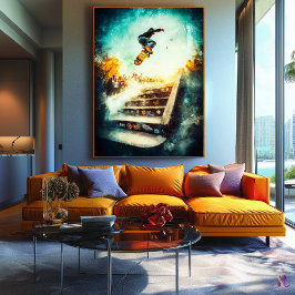 Leyenda de patinaje deportivo - Arte deportivo din