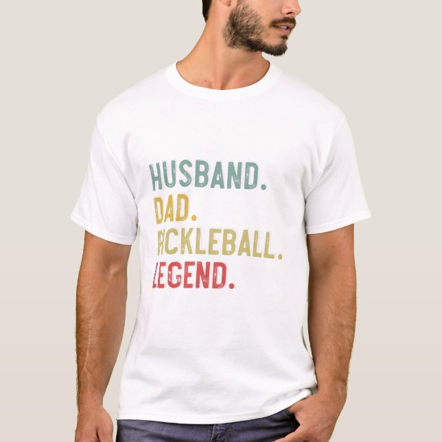 Leyenda de pelota de papá, marido de la camiseta d (Anverso)