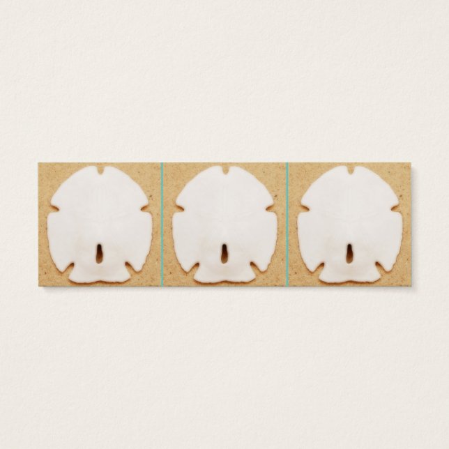 Leyenda del marcador del dólar de arena (Atrás)