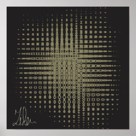 Leyenda - poster de arte abstracto