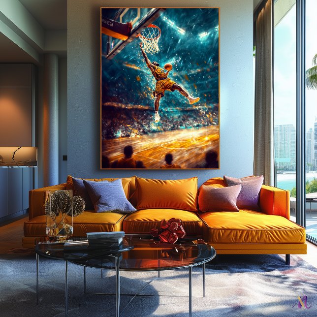 Leyenda Slam Dunk - Arte Deportivo Dinámico - Balo (Subido por el creador)