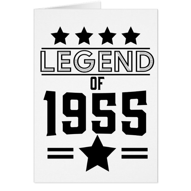 leyenda vintage de 1955 (Frente)