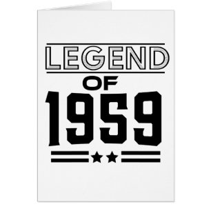 leyenda vintage de 1959