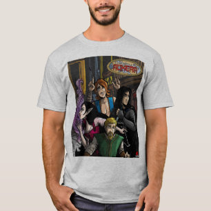 Leyendas de Aukera camiseta gris básica