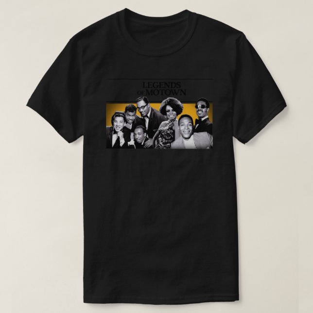 Leyendas De La Camiseta Esencial De Motown (Diseño del anverso)