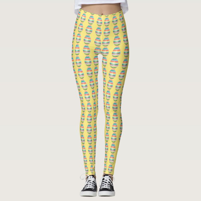 Leyendas de Pascua Pascua Huevos Legging Pants Per (Anverso)