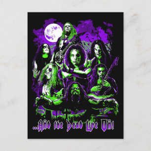 Leyendas del Metal Los Muertos Viven en Tarjeta Po
