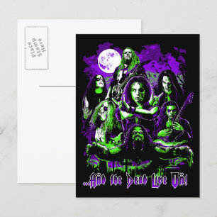 Leyendas del Metal Los Muertos Viven en Tarjeta Po