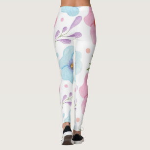 Leyendas florales rosas - Pantalones blancos de yo