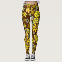 Leyendas florales Wild Wonder, leggings funky