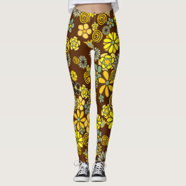 Leyendas florales Wild Wonder, leggings funky