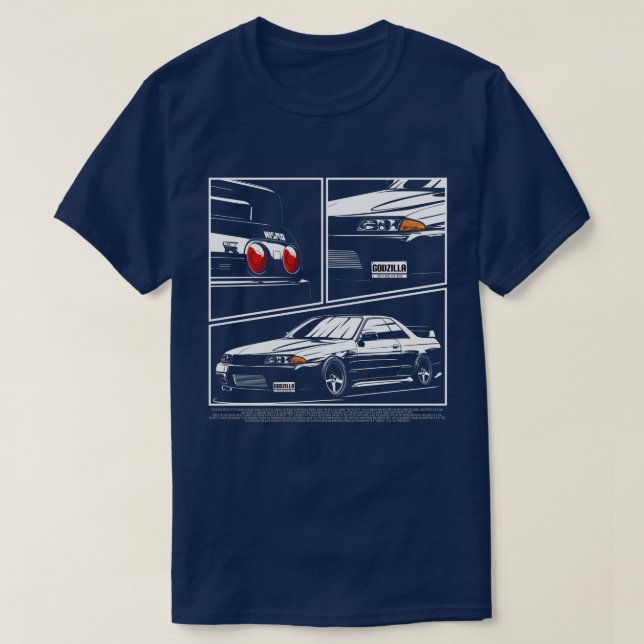 Leyendas JDM r32 camiseta (Diseño del anverso)