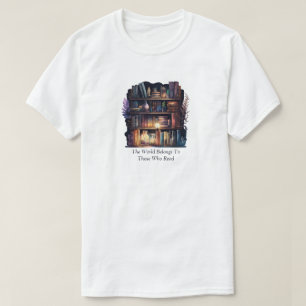 Leyendo camiseta