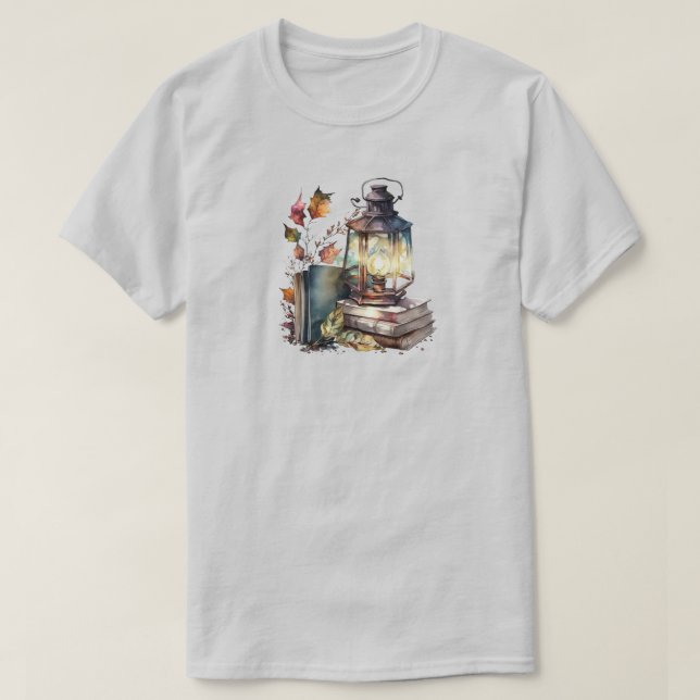 Leyendo camiseta (Diseño del anverso)